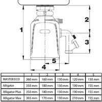 Измельчитель пищевых отходов Bort Alligator - Превью изображения №7 — Интернет-магазин ПроЗаказ