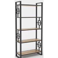 Hype Mebel Квадро 80x200 (черный/древесина белая)