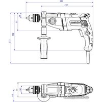 Безударная дрель Metabo BEV 1300-2 600574810 - Превью изображения №2 — Интернет-магазин ПроЗаказ