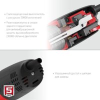 Угловая шлифмашина Зубр Мастер УШМ-125-1005 - Превью изображения №5 — Интернет-магазин ПроЗаказ