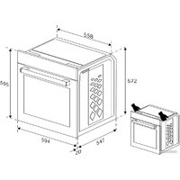 Электрический духовой шкаф Indesit IFE 4841 J BL - Превью изображения №7 — Интернет-магазин ПроЗаказ