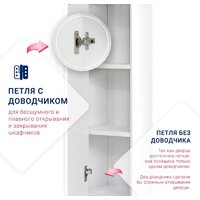  Doratiz Шкаф Doratiz Вена 25 2712.250 (белый, левый) - Превью изображения №7 — Интернет-магазин ПроЗаказ