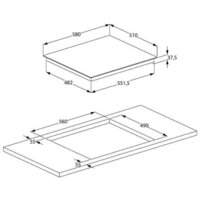 Варочная панель Indesit IB 41B60 BF - Превью изображения №7 — Интернет-магазин ПроЗаказ