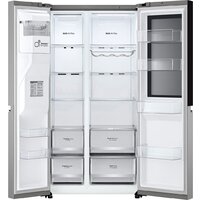 Холодильник side by side LG InstaView GSGV80PYLL - Превью изображения №4 — Интернет-магазин ПроЗаказ