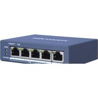 Неуправляемый коммутатор Hikvision DS-3E0505P-E - Превью изображения №2 — Интернет-магазин ПроЗаказ