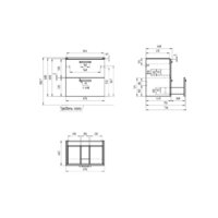  Cersanit Тумба под умывальник Melar 70 Como 70 64129 - Превью изображения №13 — Интернет-магазин ПроЗаказ