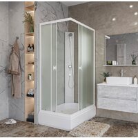 Душевая кабина Niagara Promo P100/80/26Q/MT/BK 100x80x215 - Превью изображения №7 — Интернет-магазин ПроЗаказ