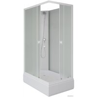 Душевая кабина Niagara Promo P100/80/26Q/MT/BK 100x80x215 - Превью изображения №2 — Интернет-магазин ПроЗаказ