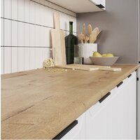 Готовая кухня Mio Tesoro Корнелия Ода-плюс 2.4 (белый/дуб бунратти) - Превью изображения №4 — Интернет-магазин ПроЗаказ