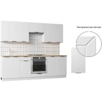 Готовая кухня Mio Tesoro Корнелия Ода-плюс 2.4 (белый/дуб бунратти) - Превью изображения №6 — Интернет-магазин ПроЗаказ