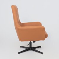 Офисное кресло AksHome Hudson (экокожа, охра PU-17/черный) - Превью изображения №6 — Интернет-магазин ПроЗаказ