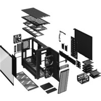 Корпус Fractal Design Define 7 Black TG Dark Tint FD-C-DEF7A-03 - Превью изображения №11 — Интернет-магазин ПроЗаказ