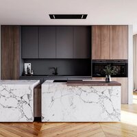 Кухонная вытяжка Globalo Zenara 100.1 Black + Turbina TZ 1.1 - Превью изображения №4 — Интернет-магазин ПроЗаказ