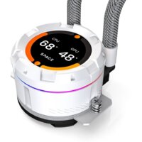 Система жидкостного охлаждения для процессора ID-Cooling Space SL240 XE WHITE - Превью изображения №6 — Интернет-магазин ПроЗаказ