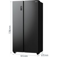 Холодильник side by side Gorenje NRR9185EABXL - Превью изображения №3 — Интернет-магазин ПроЗаказ