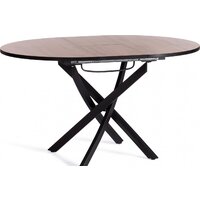 Кухонный стол TetChair Manzana 100x100+30x75 (дуб вотан/черный) - Превью изображения №5 — Интернет-магазин ПроЗаказ