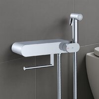 Унитаз напольный Lauter W76 P-TRAP 21122762 + гигиенический душ Infinity 21LT0103CH (горизонтальный выпуск) - Превью изображения №17 — Интернет-магазин ПроЗаказ