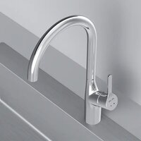 Кухонная мойка Saniteco 4848 + Spike F9S07000 (хром, с сифоном, дозатором и коландером) - Превью изображения №15 — Интернет-магазин ПроЗаказ