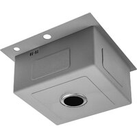 Кухонная мойка Saniteco 4848 + Spike F9S07000 (хром, с сифоном, дозатором и коландером) - Превью изображения №5 — Интернет-магазин ПроЗаказ