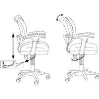 Офисное кресло Бюрократ CH-797AXSN/26-28 (черный) - Превью изображения №17 — Интернет-магазин ПроЗаказ