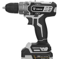 Дрель-шуруповерт Deko DKCD20 Black Edition SET 3 063-4050 (с 2-мя АКБ, кейс) - Превью изображения №2 — Интернет-магазин ПроЗаказ