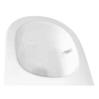 Унитаз подвесной Roxen Antares Tornado в комплекте с инсталляцией Asten Readle Zentralmodul с кнопкой сатин (хром матовый) - Превью изображения №6 — Интернет-магазин ПроЗаказ