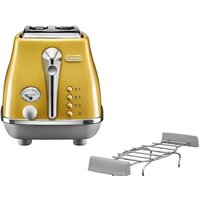 Тостер DeLonghi Icona Capitals CTOC2103.Y - Превью изображения №2 — Интернет-магазин ПроЗаказ
