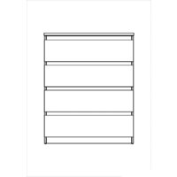 Комод Mio Tesoro Мальта 4 ящика 80x99 2.05.02.070.3 (дуб сонома) - Превью изображения №3 — Интернет-магазин ПроЗаказ