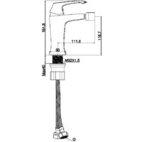 Смеситель Maxonor Pure Life PL5088-16 - Превью изображения №2 — Интернет-магазин ПроЗаказ