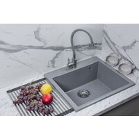 Кухонная мойка AV Engineering Unit AVE550500SLA (серебристый) - Превью изображения №4 — Интернет-магазин ПроЗаказ