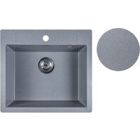Кухонная мойка AV Engineering Unit AVE550500SLA (серебристый) - Превью изображения №3 — Интернет-магазин ПроЗаказ