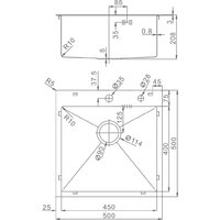 Кухонная мойка Raglo R700.5050.03 - Превью изображения №14 — Интернет-магазин ПроЗаказ