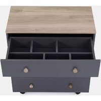 Детский комод Rant Elsa Pro 800/3 (moon grey) - Превью изображения №9 — Интернет-магазин ПроЗаказ