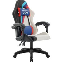 Игровое (геймерское) кресло Defender Legas (серый/белый) - Превью изображения №2 — Интернет-магазин ПроЗаказ