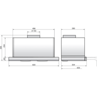 Кухонная вытяжка Elikor Интегра S2 60Н-700-В2Д (нержавеющая сталь) - Превью изображения №2 — Интернет-магазин ПроЗаказ