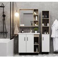  Onika Шкаф с зеркалом Тимбер 80.00У 208091 - Превью изображения №4 — Интернет-магазин ПроЗаказ