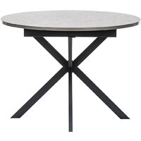 Кухонный стол Мебель Импэкс Leset Капри (камень темный/черный) - Превью изображения №2 — Интернет-магазин ПроЗаказ