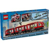Конструктор LEGO City 60423 Трамвай и станция в центре города - Превью изображения №2 — Интернет-магазин ПроЗаказ