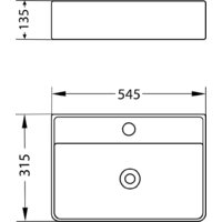 Умывальник Lauter 21855 + Spray 21CK308C с донным клапаном 21190CH (хром) - Превью изображения №15 — Интернет-магазин ПроЗаказ