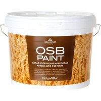 Olimp Акриловая для OSB-плит 9 л (белый матовый)
