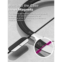Чехол для телефона Ringke Fusion X Magnetic для Galaxy S25 Ultra Black - Превью изображения №9 — Интернет-магазин ПроЗаказ