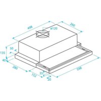 Кухонная вытяжка BEKO CTB 6250 B - Превью изображения №3 — Интернет-магазин ПроЗаказ