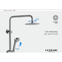 Душевая система  Ledeme L72402 - Превью изображения №5 — Интернет-магазин ПроЗаказ