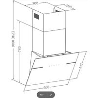 Кухонная вытяжка Meferi AIRBOX60BK Ultra - Превью изображения №17 — Интернет-магазин ПроЗаказ