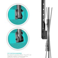 Кронштейн для телевизора Onkron N2L (черный) - Превью изображения №2 — Интернет-магазин ПроЗаказ