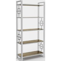 Hype Mebel Квадро 80x200 (белый/дуб галифакс олово)