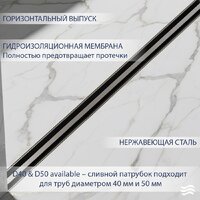 Трап/канал Lauter 210S385-GGM 800x31 (оружейная сталь) - Превью изображения №2 — Интернет-магазин ПроЗаказ