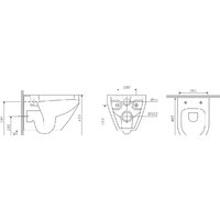 Унитаз подвесной AM.PM Spirit V2.0 C701700SC - Превью изображения №4 — Интернет-магазин ПроЗаказ