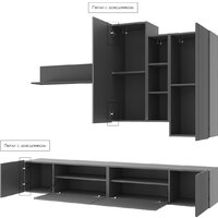 Горка Mio Tesoro Silva (графит/дарк грей) - Превью изображения №7 — Интернет-магазин ПроЗаказ