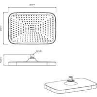 Душевая система  Vincea VSFW-4211RMB - Превью изображения №8 — Интернет-магазин ПроЗаказ